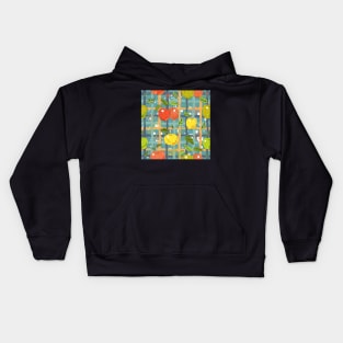 Apple Pattern Kids Hoodie